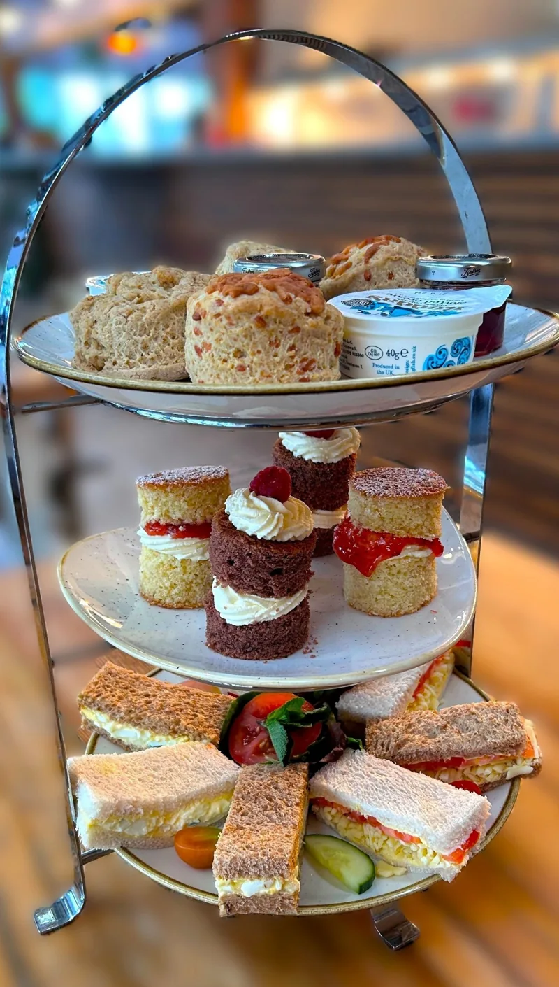 Afternoon tea at Mabel’s Café
